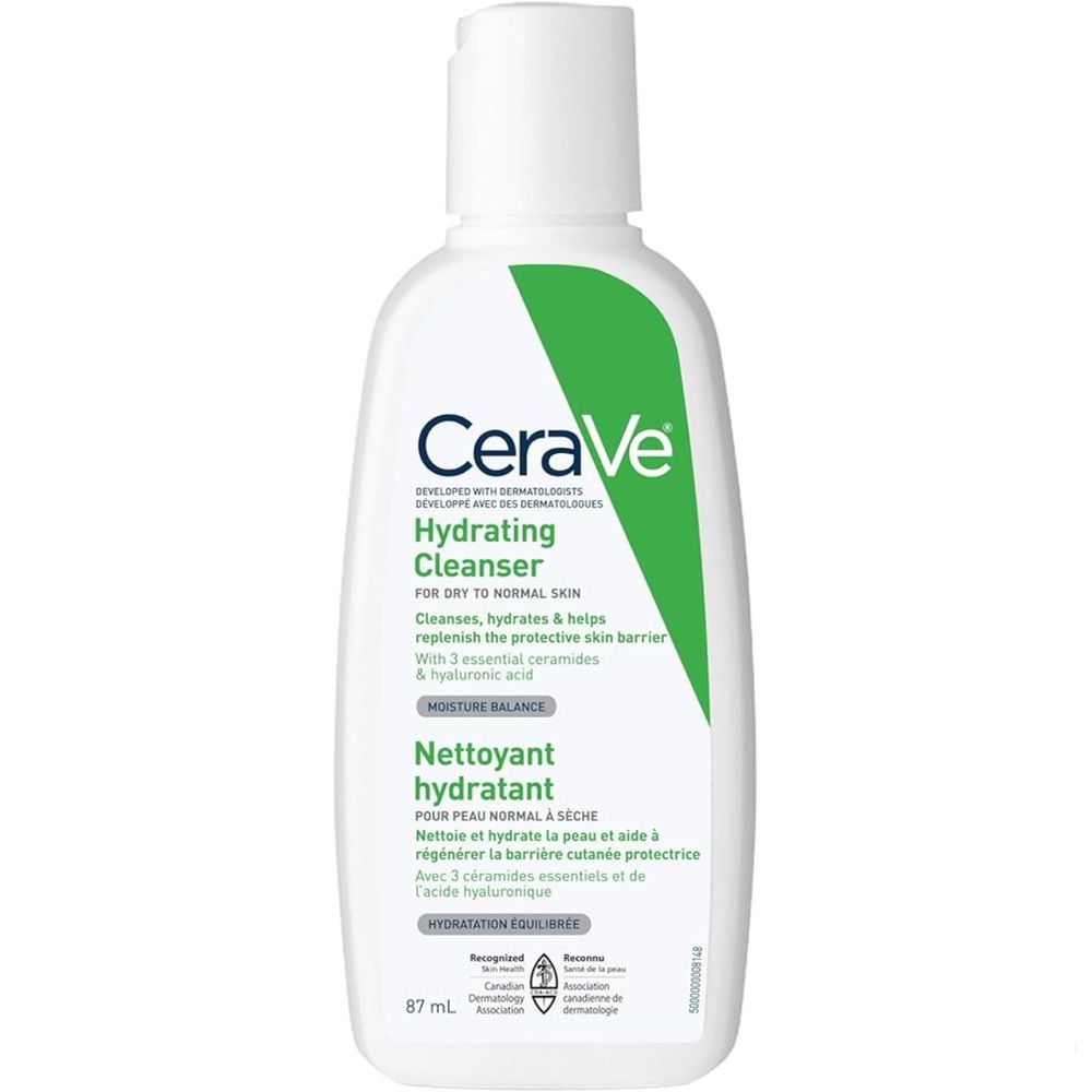 CeraVe Hydrating Daily Facial Cleanser for Dry to Normal Skin